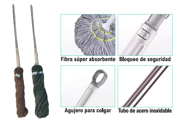 Fregona con escurridor