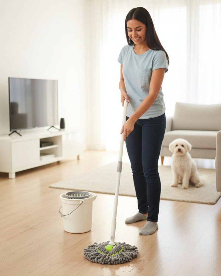 Fregona con escurridor