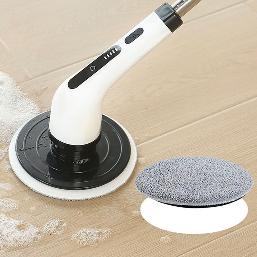 Cepillo de limpieza eléctrico giratorio con 9 cabezales para baño, cocina y coche