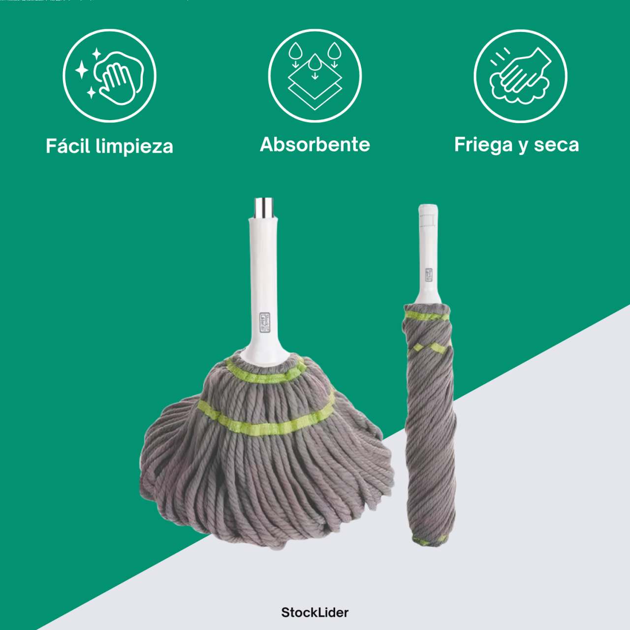 Fregona con escurridor